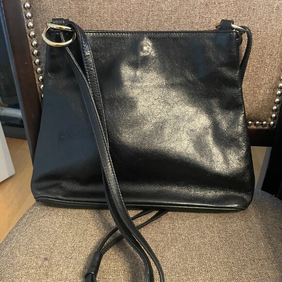 Holt Renfrew Handbags - Holt Renfrew Vintage Leather Black Bag